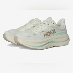 Hoka One One Bondi 9 Wmn's Running Truffle Salt Sea Glass- size 10